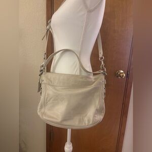 Coach Off-White Leather Shoulder Bag